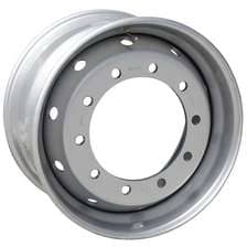 Колесный диск BRONKES Грузовой автомобиль 11.75х22.5/10х335 D281 16мм (уп) ET120 серебристый с вент.